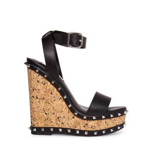 Sandały Damskie Steve Madden Behati Czarne | SM-324HW