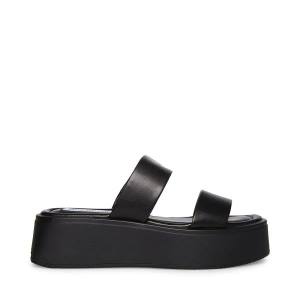 Sandały Damskie Steve Madden Dorian Czarne | SM-597WO