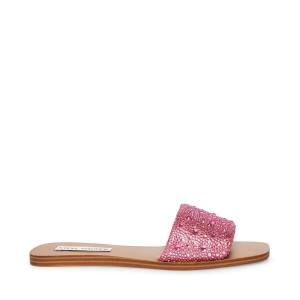 Sandały Damskie Steve Madden Iselle Różowe Kolorowe | SM-819MH