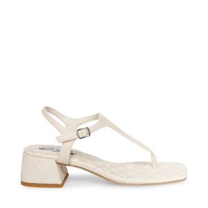 Sandały Damskie Steve Madden Pepper Bone Beżowe | SM-726MK