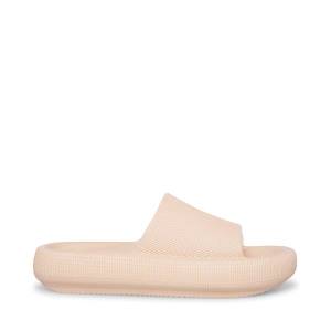 Sandały Damskie Steve Madden Scuba Tan Beżowe | SM-253VR