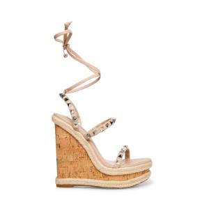 Sandały Damskie Steve Madden Tinsley Blush Różowe Kolorowe | SM-546OK