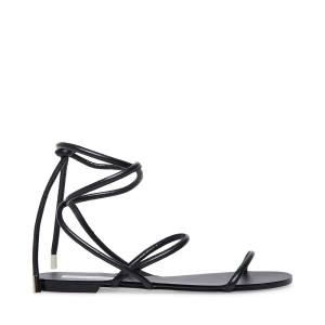 Sandały Damskie Steve Madden Twirl Czarne | SM-472FK