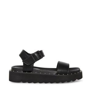 Sandały Dziecięce Steve Madden Jdariaa Czarne | SM-027RZ