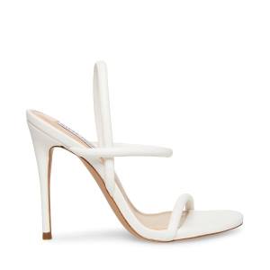 Szpilki Damskie Steve Madden Carolena Heel Białe | SM-601YO