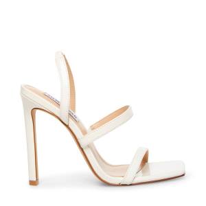 Szpilki Damskie Steve Madden Grade Heel Białe | SM-380HI