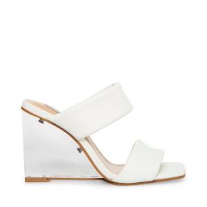 Szpilki Damskie Steve Madden Isa Heel Białe | SM-705AL