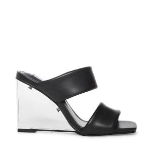 Szpilki Damskie Steve Madden Isa Heel Czarne | SM-419IY