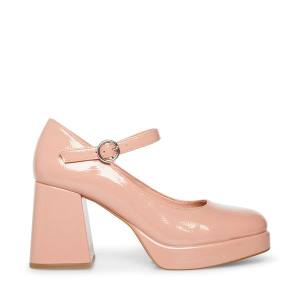 Szpilki Damskie Steve Madden Mingle Lakierowana Heel Różowe | SM-754LR