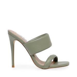 Szpilki Damskie Steve Madden Swan Heel Zielone | SM-796VA