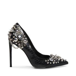 Szpilki Damskie Steve Madden Veronicka Heel Czarne Kolorowe | SM-920EL