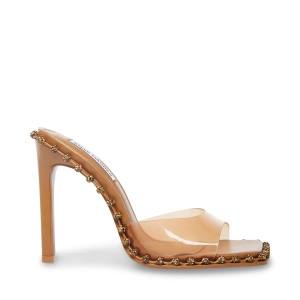 Szpilki Damskie Steve Madden Zabrina Tan Heel Brązowe | SM-056DY