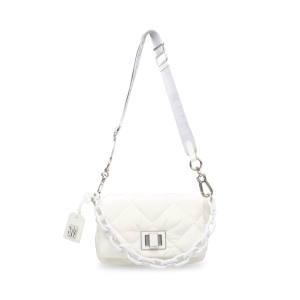 Torba Crossbody Damskie Steve Madden Bcelyn Białe | SM-647VT