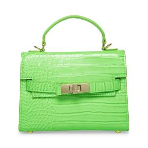 Torba Crossbody Damskie Steve Madden Bdignify Crocodile Głęboka Zielone | SM-187IV