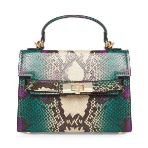 Torba Crossbody Damskie Steve Madden Bdignify Snake Fioletowe Wąż | SM-472SI