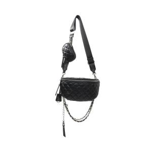 Torba Crossbody Damskie Steve Madden Bpossess Czarne | SM-324OI