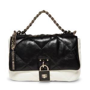 Torba Crossbody Damskie Steve Madden Bterra-b Czarne Białe | SM-325TQ