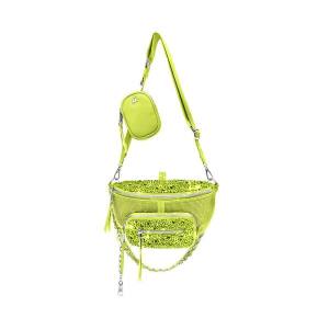 Torby Przez Ramię Damskie Steve Madden Bmaxima Lime Głęboka Zielone | SM-097AJ