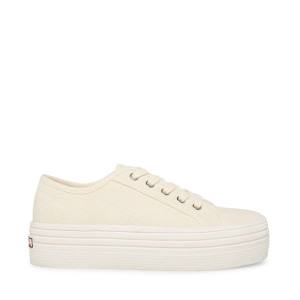 Trampki Damskie Steve Madden Bobbi 30 Bone Beżowe | SM-165FC