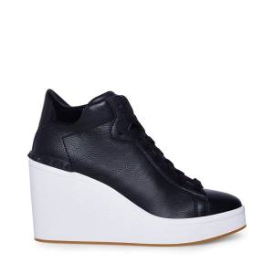 Trampki Damskie Steve Madden Brix Czarne | SM-238MP