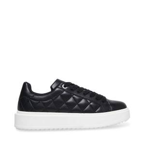 Trampki Damskie Steve Madden Catcher Czarne Kolorowe | SM-120IV