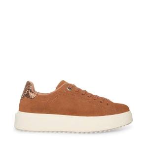 Trampki Damskie Steve Madden Catcher Mocha Beżowe | SM-678PF