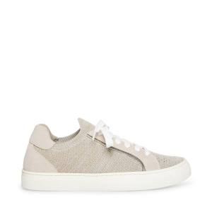 Trampki Damskie Steve Madden Sanford Taupe Szare Brązowe Kolorowe | SM-835LB