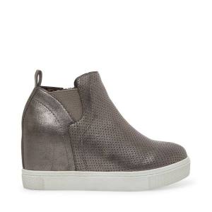 Trampki Dziecięce Steve Madden Jwrangle Pewter Niebieskie Szare | SM-521YH