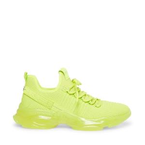 Trampki Męskie Steve Madden Maxxximo Lime Głęboka Zielone | SM-731JA